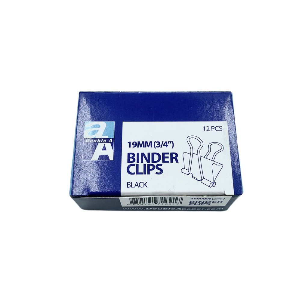 Double A Kẹp Bướm 19mm - [Đàn hồi tốt] Combo 2 hộp