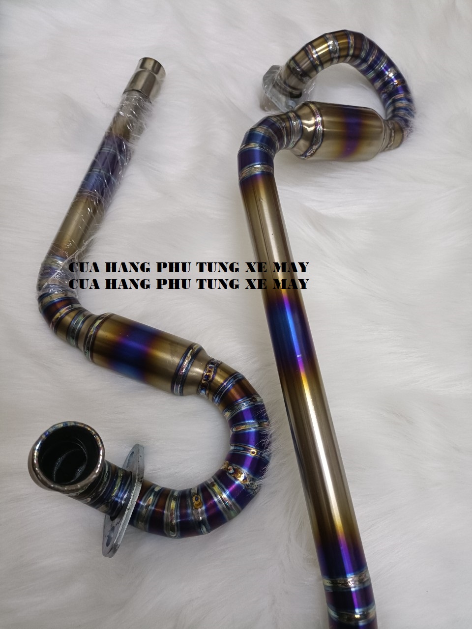Cổ pô Future Led, Wave, Dream bầu xoắn titan