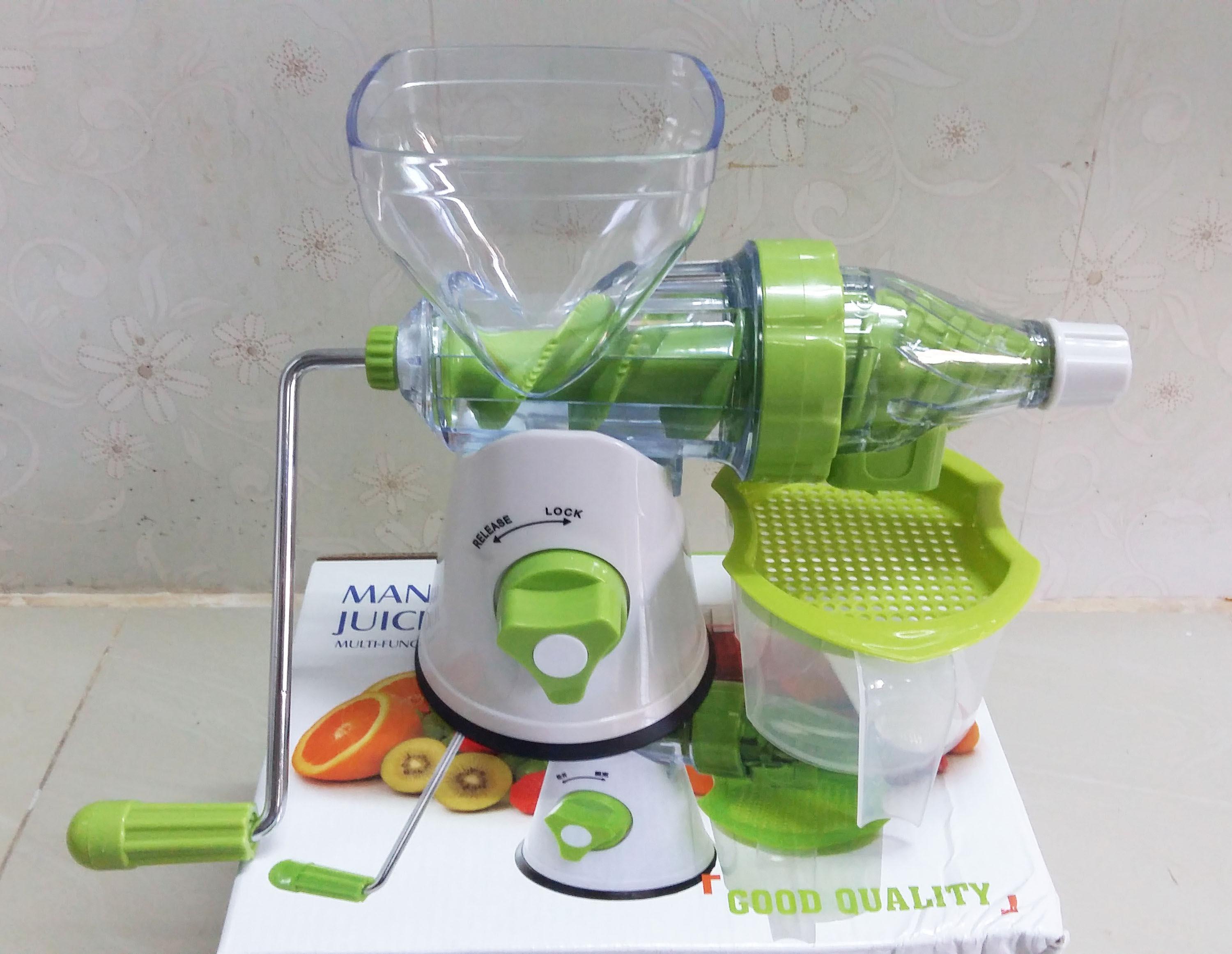 Máy xay và ép hoa quả bằng tay Juicer(Trắng phối xanh lá)