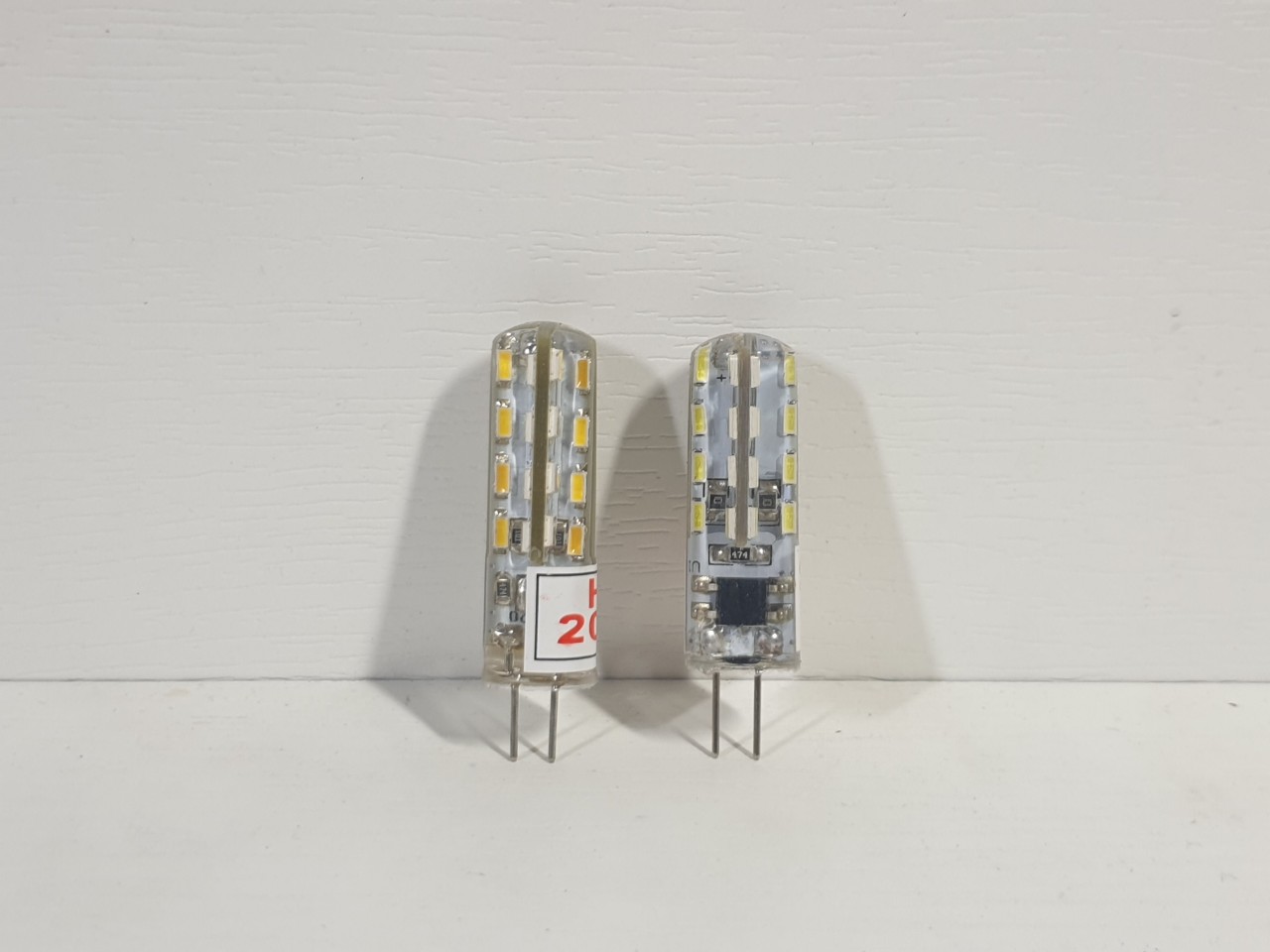Bóng led ghim 2 chân siêu sáng G4 3W (Ánh sáng Trắng hoặc Vàng - 12V hoặc 220V)