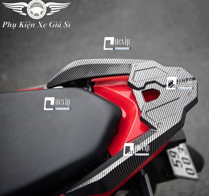 Cảng Sau Winner X Nhôm Đúc Carbon Kiểu Rocket Ultra Aluminum MS3541