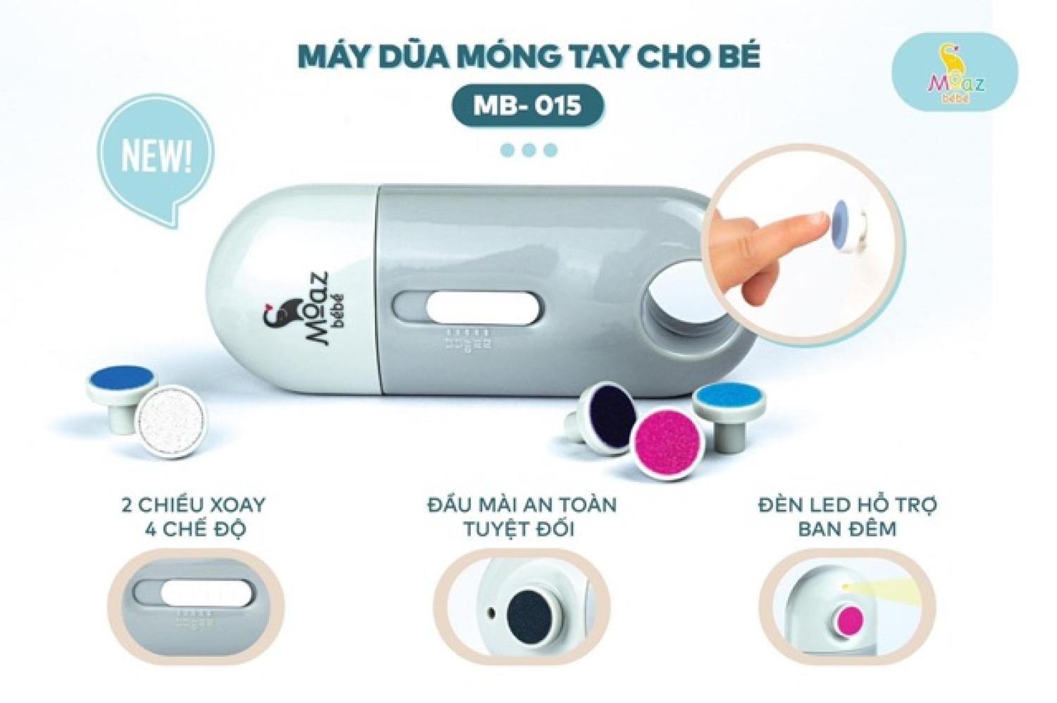 Máy dũa móng cho bé Moaz BéBé MB-015