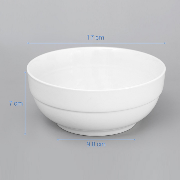 [HCM]tô sứ ăn cơm - tô sứ 18cm