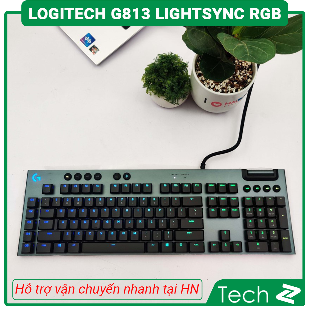 Bàn Phím Cơ Logitech G813 Lightsync RGB