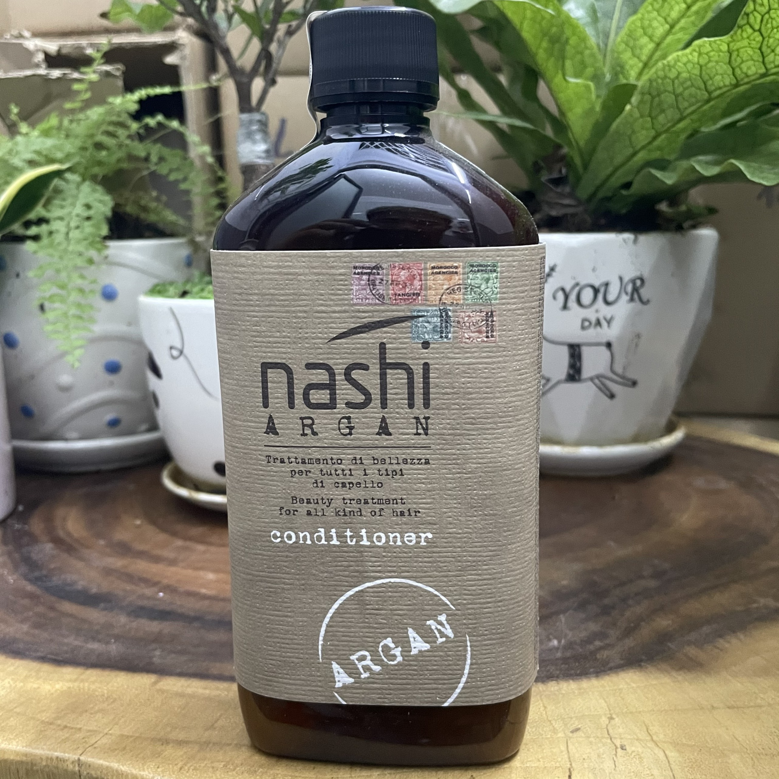 [HCM]Dầu xả chăm sóc tóc hư tổn Nashi Argan Conditioner 500ml