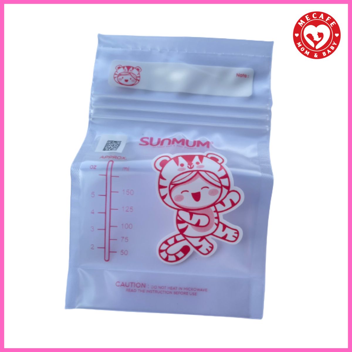 [Mẫu mới 150ml] Túi trữ sữa (đựng sữa) Sunmum 150ml Thái Lan