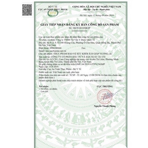 [HCM]Ích Giáp Vương