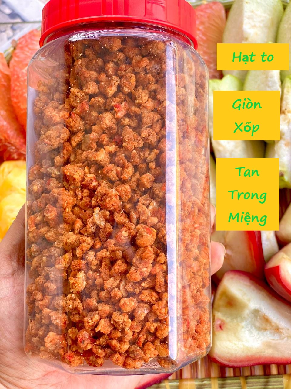 Muối Tôm Hải Đăng Ăn Là Mê Combo 2 Hủ 400G