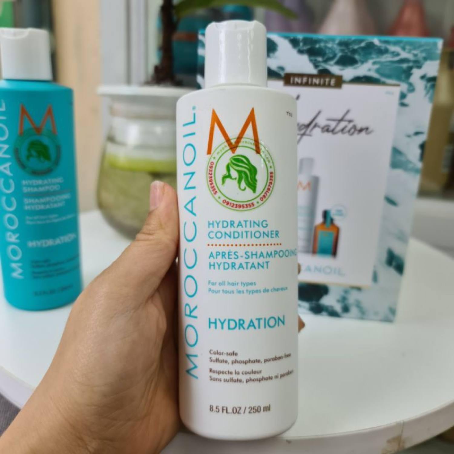 Dầu Gội xả Moroc dưỡng ẩm Hydration 70ML - 250ML