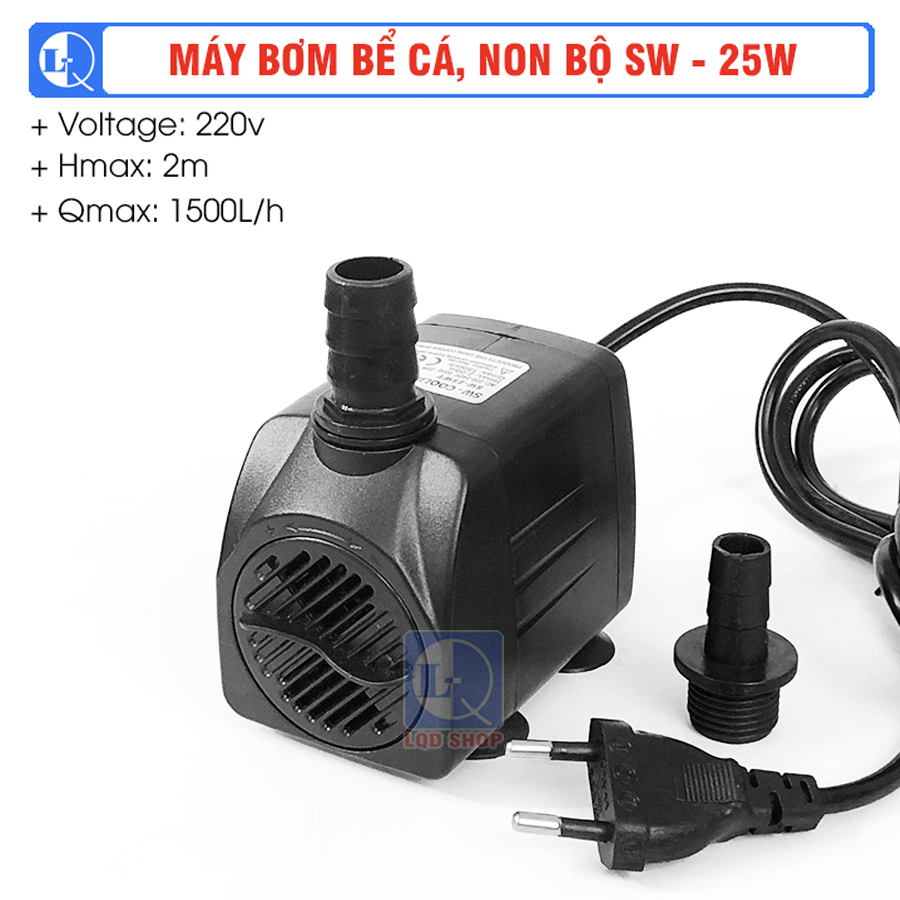 Máy bơm tiểu cảnh, bể cá mini SW | Bơm thả chìm