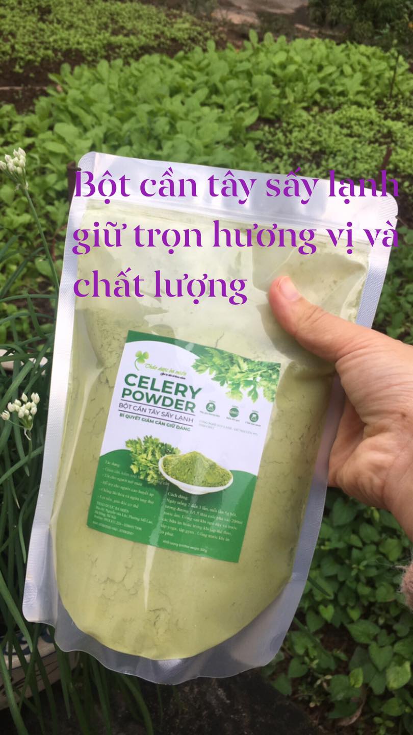 BỘT CẦN TÂY SẤY LẠNH GIẢM CÂN