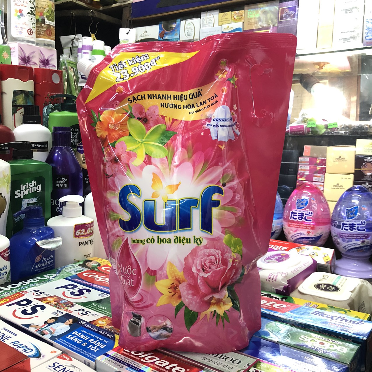 NƯỚC GIẶT SURF HƯƠNG CỎ HOA 3,3KG