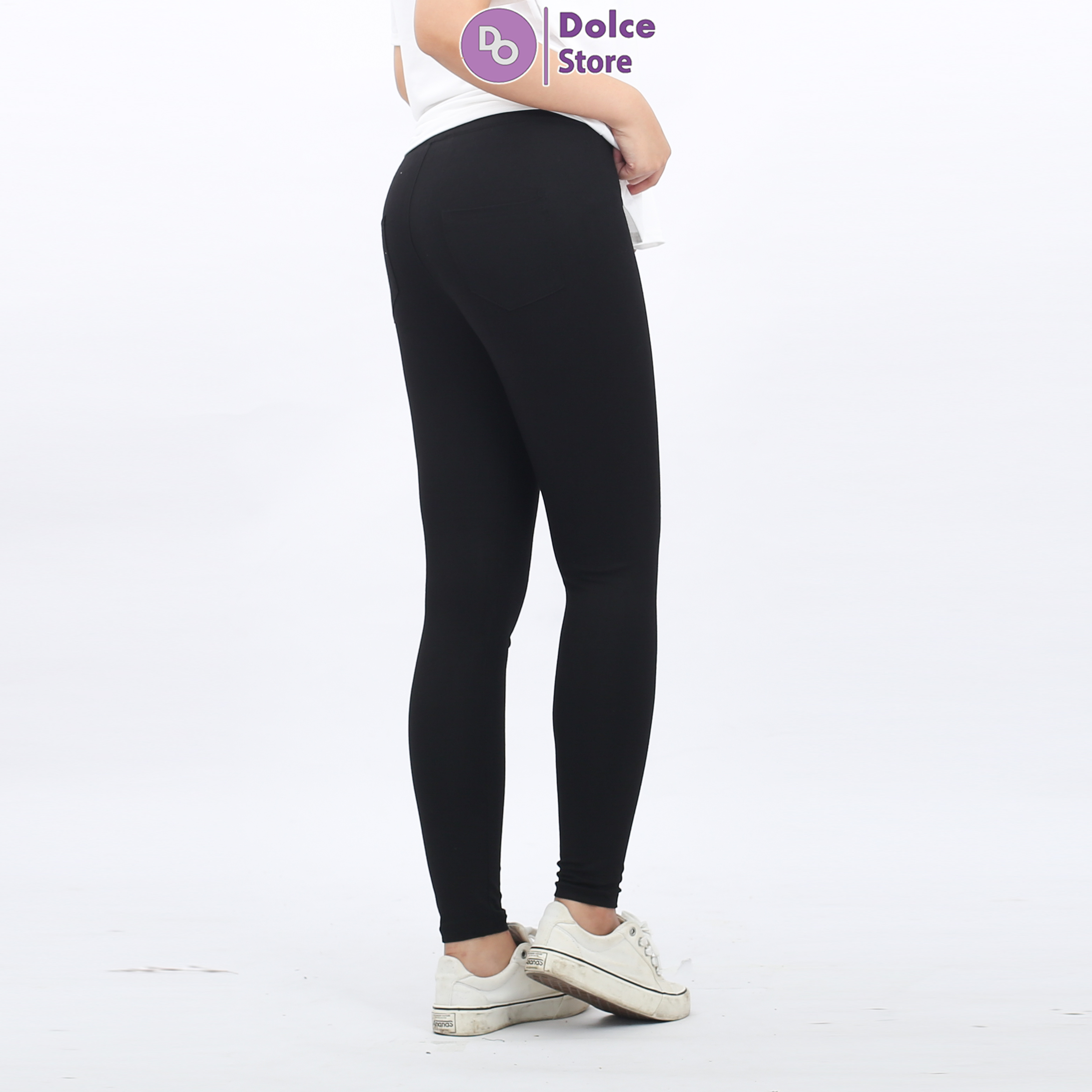 Quần legging cạp cao nâng mông, gen bụng cạp 6 phân - Dolce