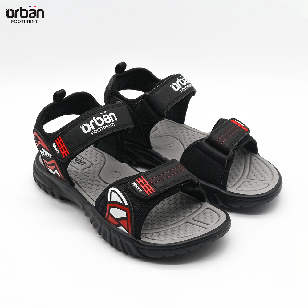 Dép sandal urban cao cấp cho bé SD2105  Đen