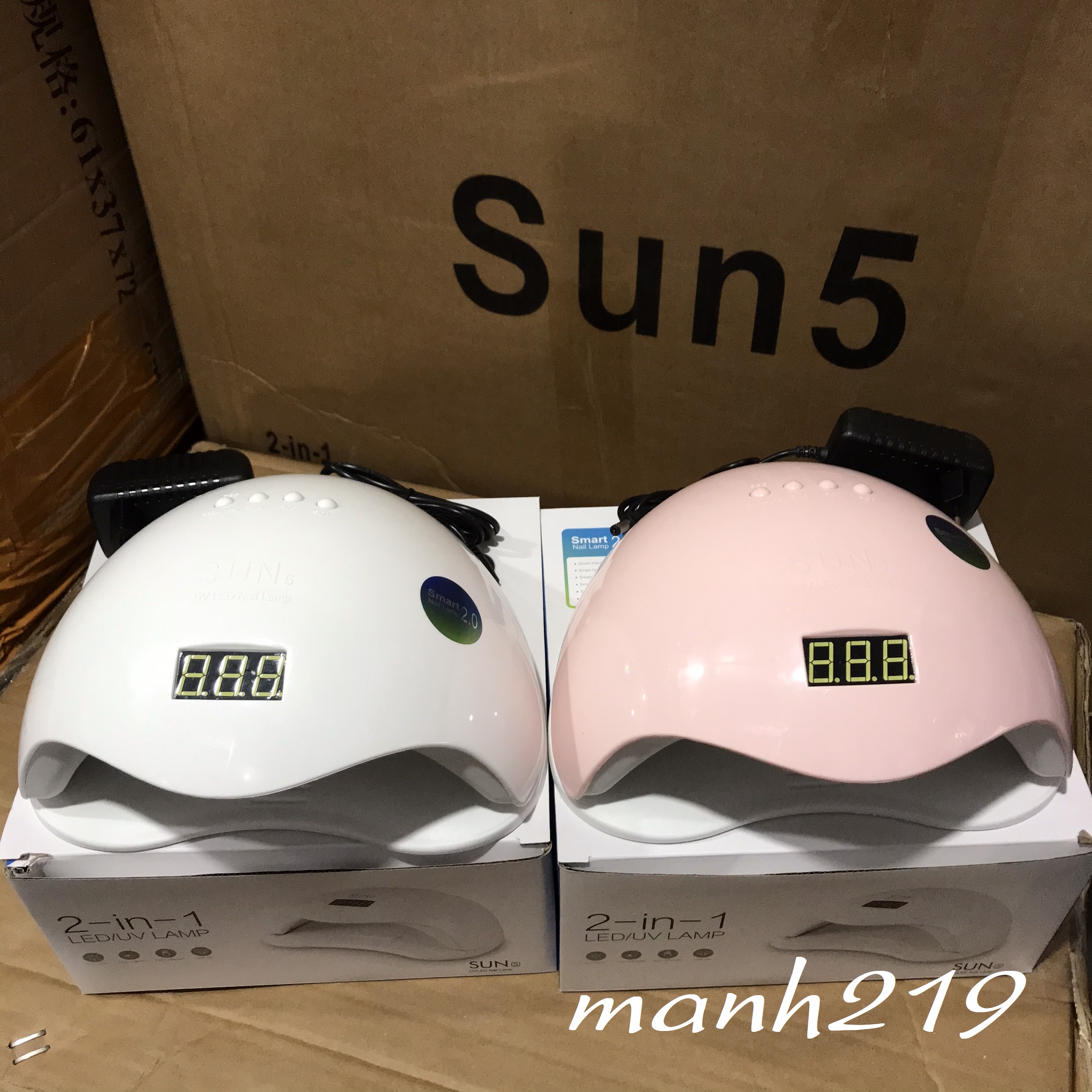 Máy Hơ Sun 5 UV LED Nail Lamp [ Có Bảo Hành ] - sinailmi