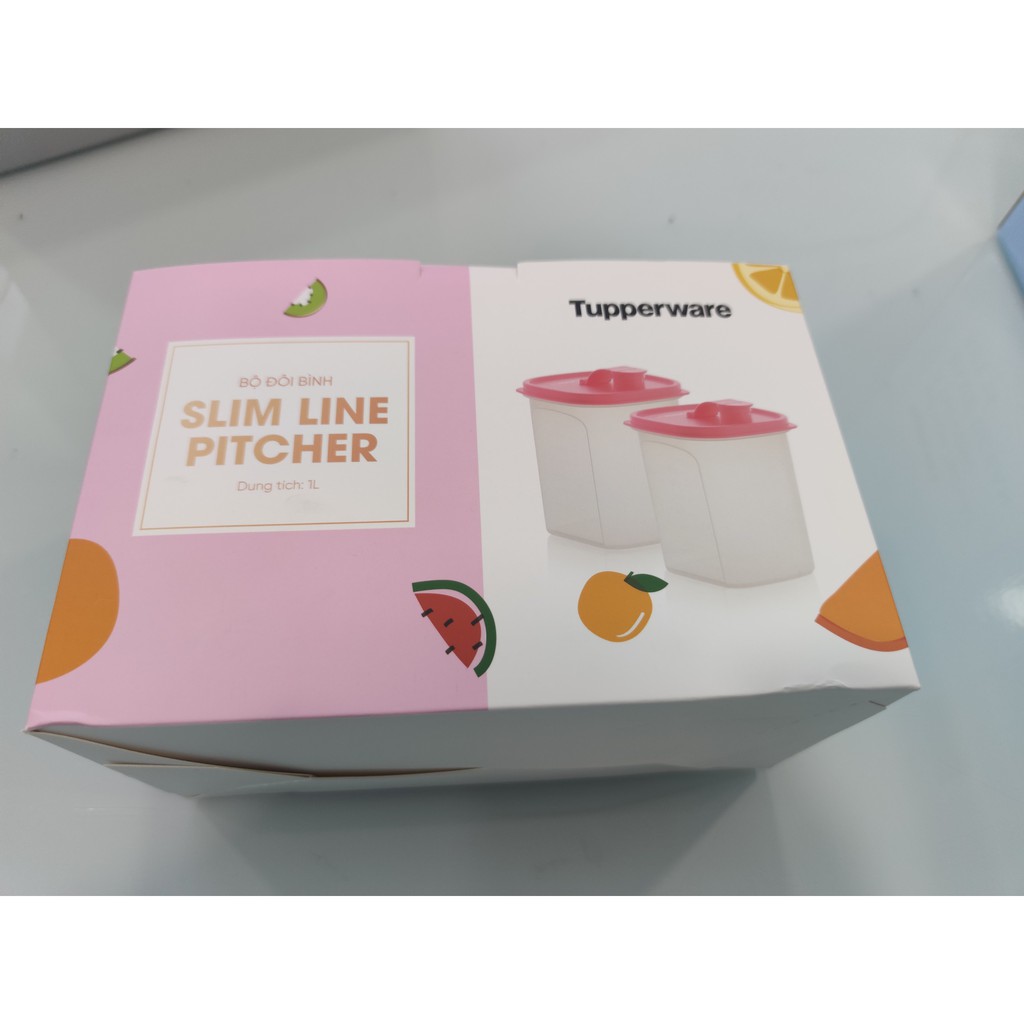 Tupperware ❤️Freeship❤️Bình nước Slim line Pitcher 350ml - 1L - 2L