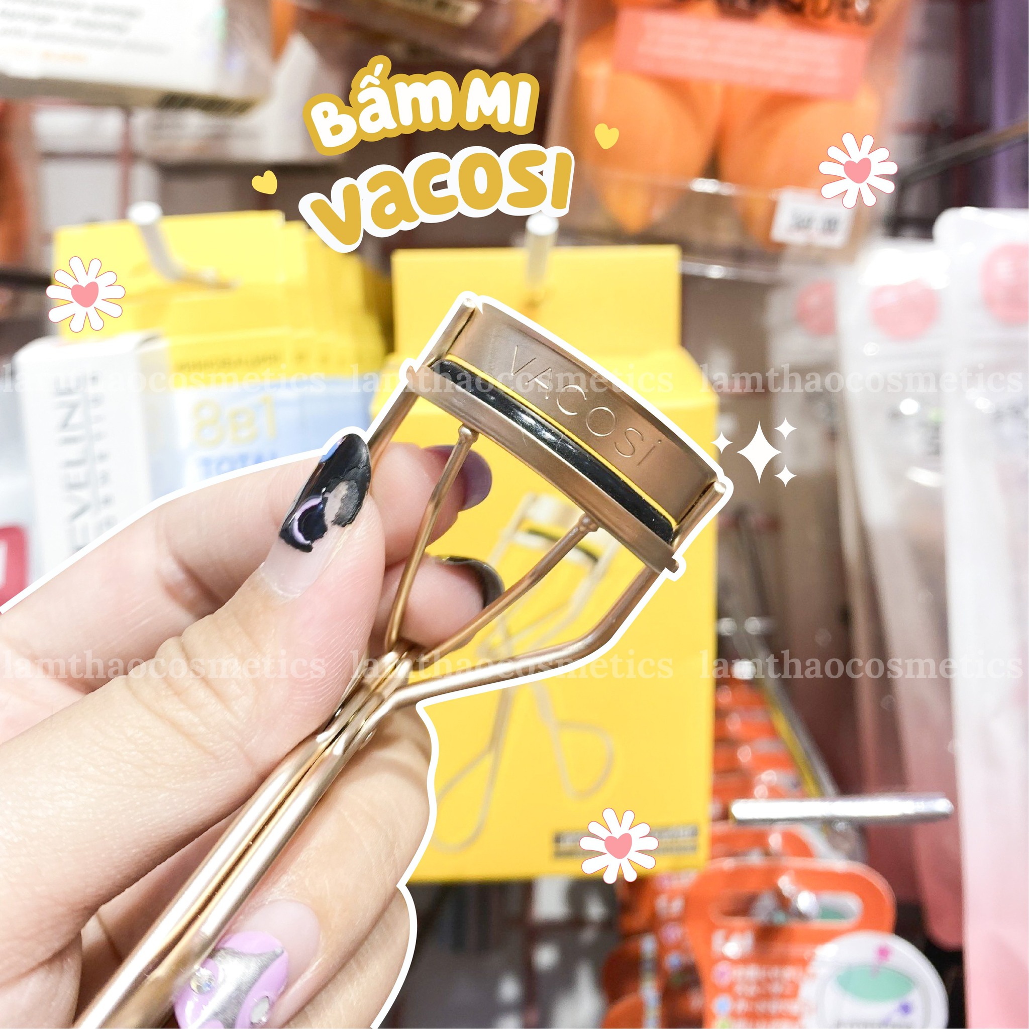 Bấm Mi Vacosi Pro Classic Curler