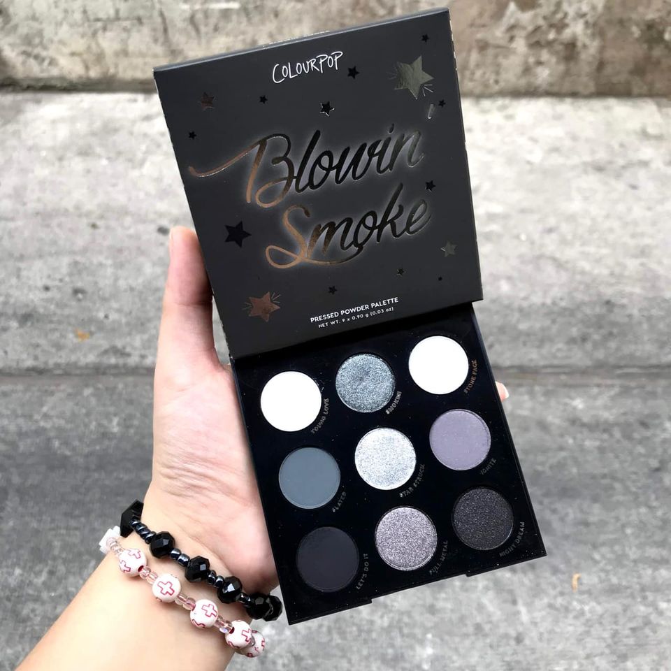 BẢNG PHẤN MẮT COLOURPOP BLOWIN SMOKE SHADOW PALETTE