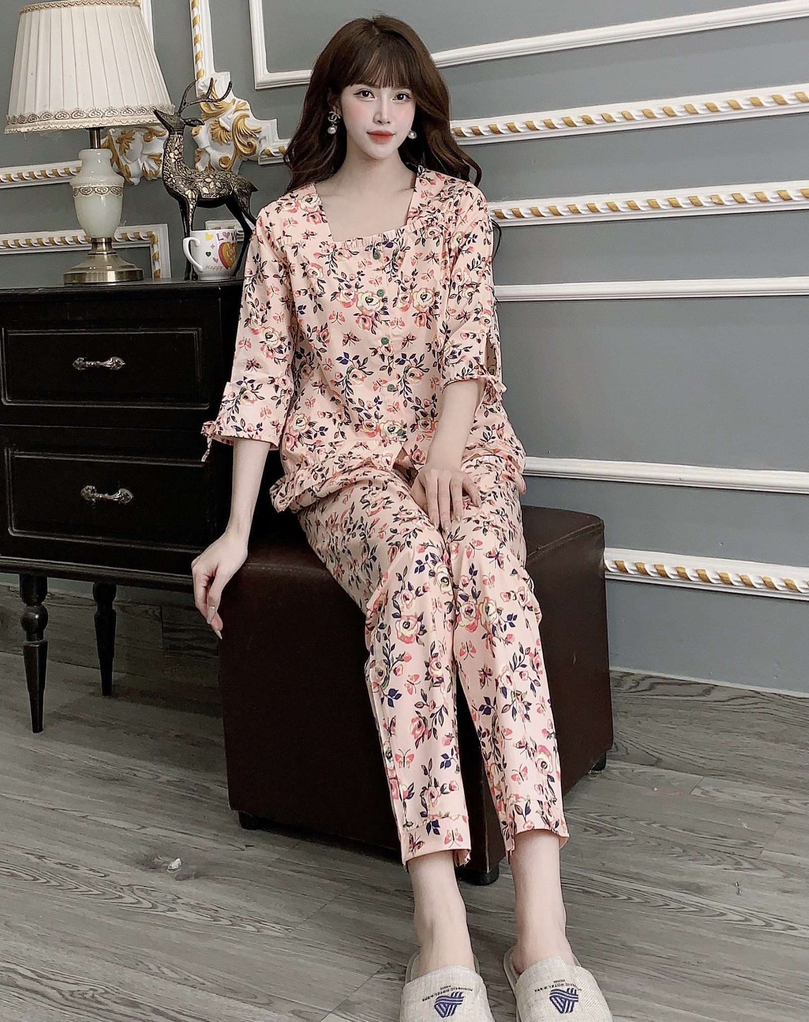 đồ bộ mặc nhà, quần áo nữ, đồ ngủ