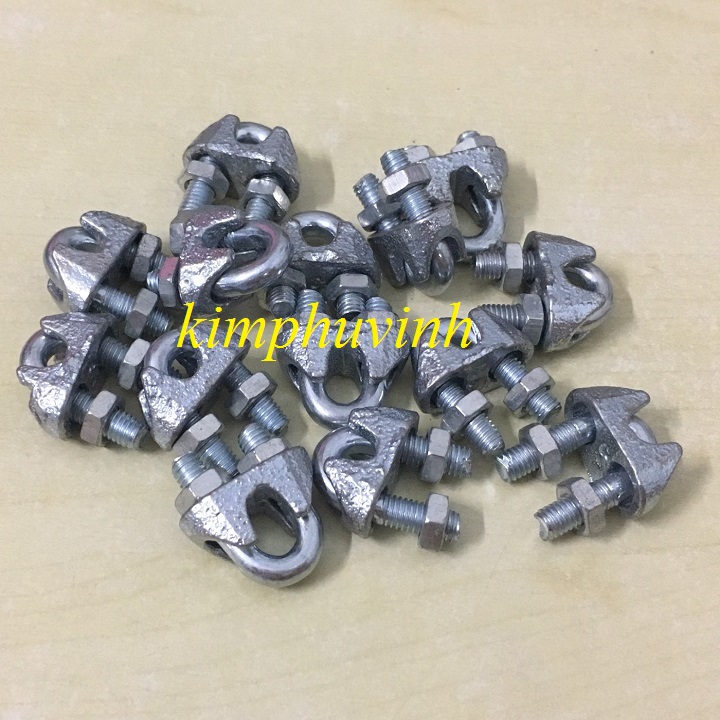 05 CÁI ỐC SIẾT CÁP 5ly - KHÓA CÁP - CÓC KẸP CÁP 5Li