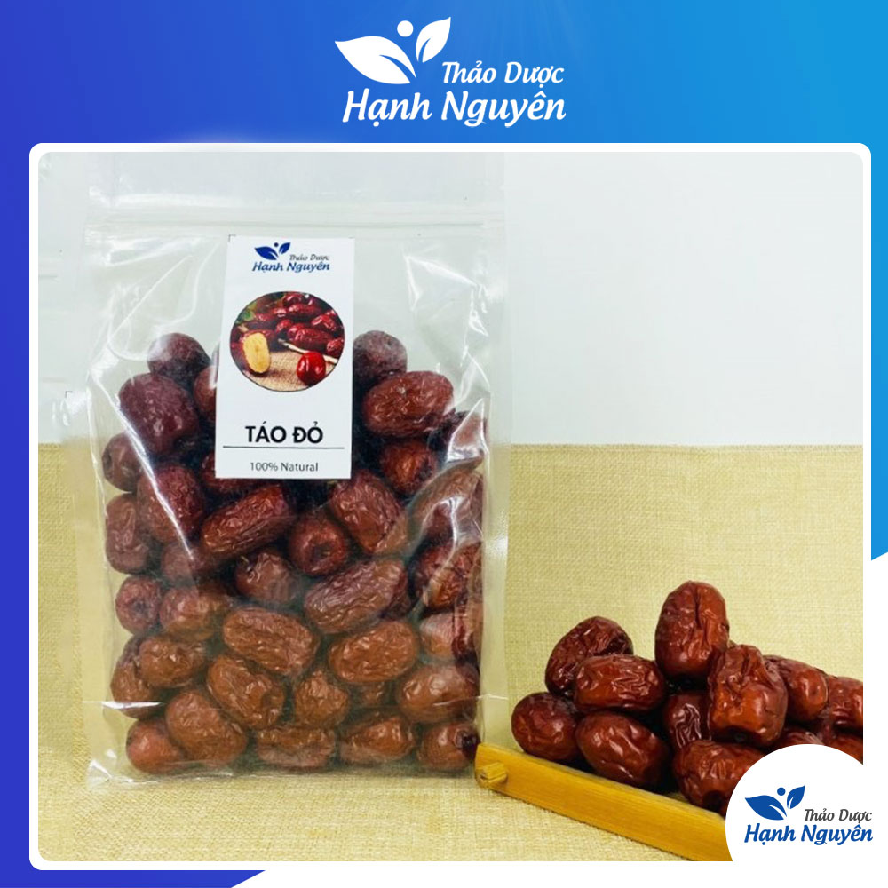 Táo đỏ Hàn Quốc 100g, táo đỏ khô, pha trà dưỡng nhan, hầm canh, bổ máu, tốt cho tim mạch - Thảo Dược Hạnh Nguyên