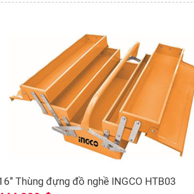 thùng đựng đồ nghề INGCO 3 dài 400mm