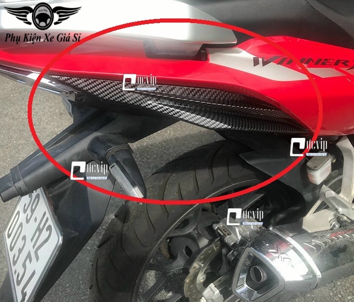 Ốp Hông Sau Winner X Nhựa Sơn Carbon MS4226