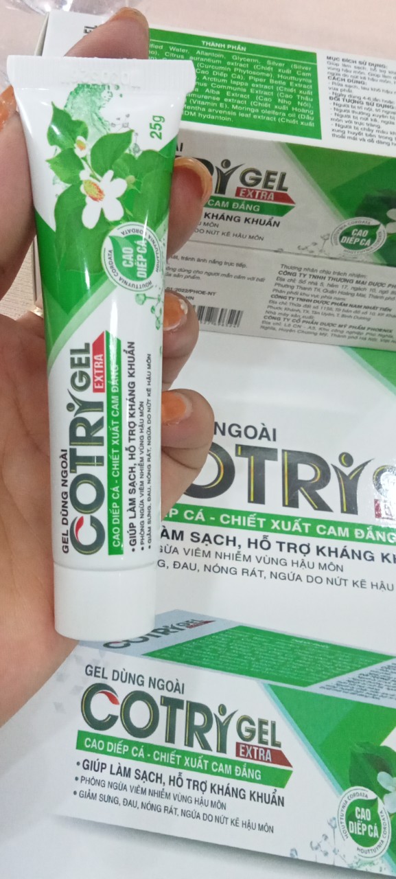 GEL BÔI TRĨ COTRIGEL CO BÚI TRĨ 25G