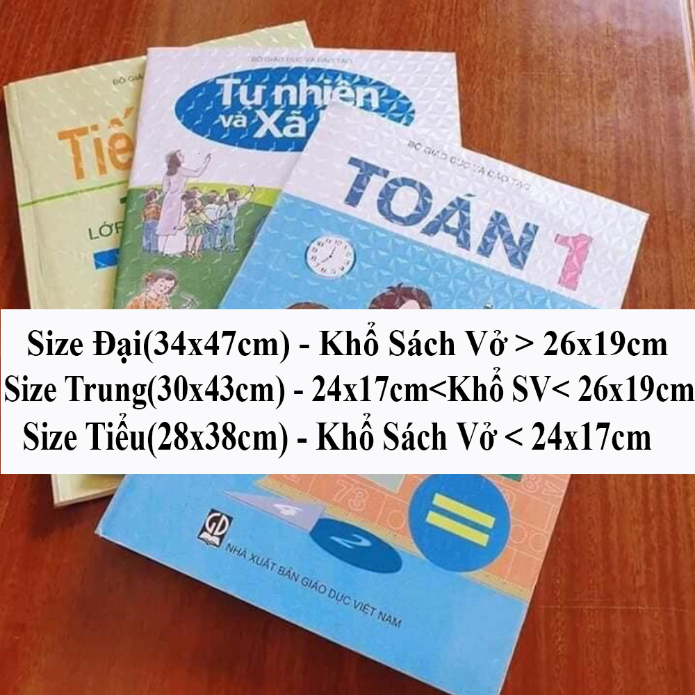 Decal bọc sách vở cho bé (set 10 tờ)
