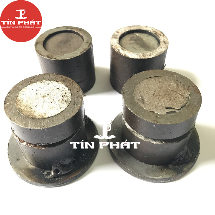 Bộ 4 bản lề cối xoay 360º - Sắt Ø38 - Dùng cho cửa 2 cánh