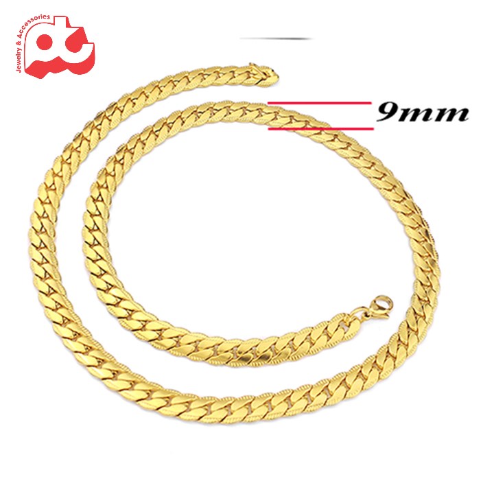 Dây chuyền inox nam cá tính tại HCM cao cấp bảo hành không đen - 9mm PTDCNA59
