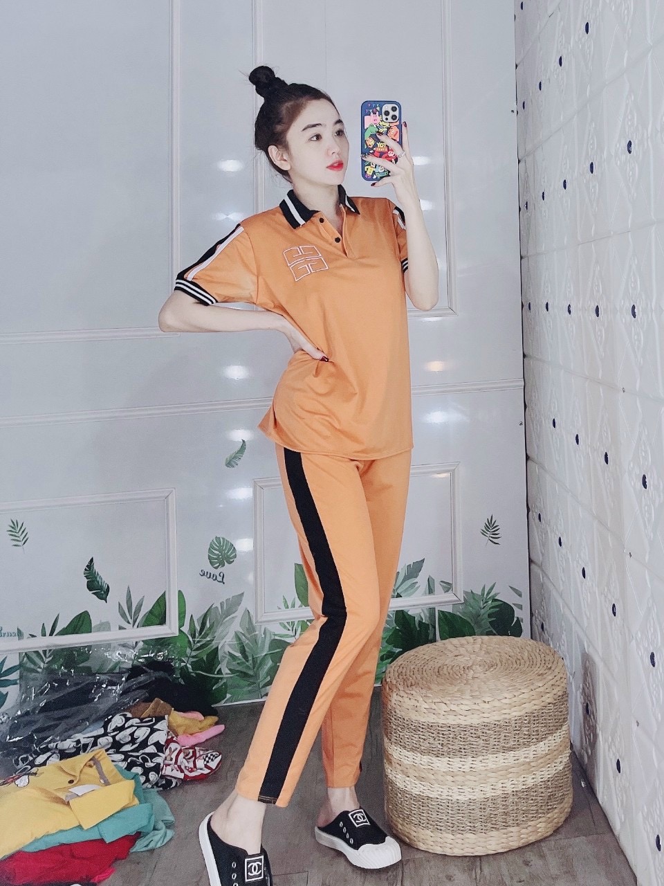 Set Bộ Cổ Thêu Thời Trang( 40~70kg) - Sản Phẩm Y Hình