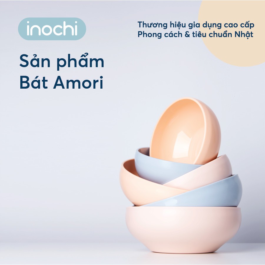 Bát nhỏ ăn cơm - Bát nhỏ - bát tô - bát con - bát lớn - Bát đựng canh - Chén ăn cơm - Bát ăn dặm cho bé - Bát nhựa inochi - Bát nhựa cho bé chịu nhiệt nhựa nguyên sinh kháng khuẩn