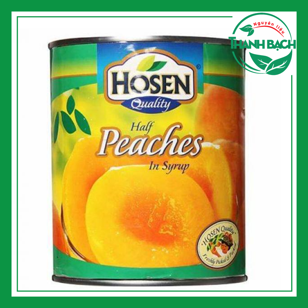 Đào ngâm Hosen lon 825g