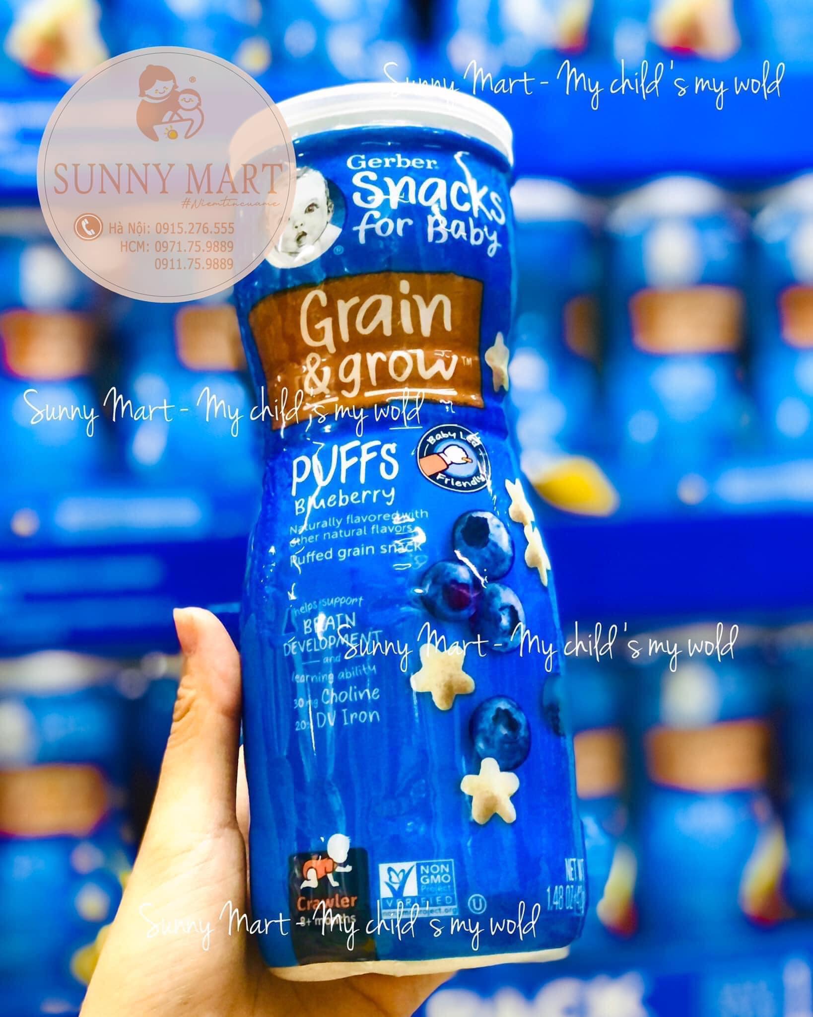Bánh ăn dặm Gerber Mỹ