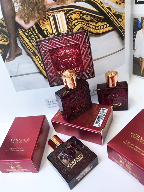 Nước hoa nam Versace Eros Flame EDT đỏ 5ml