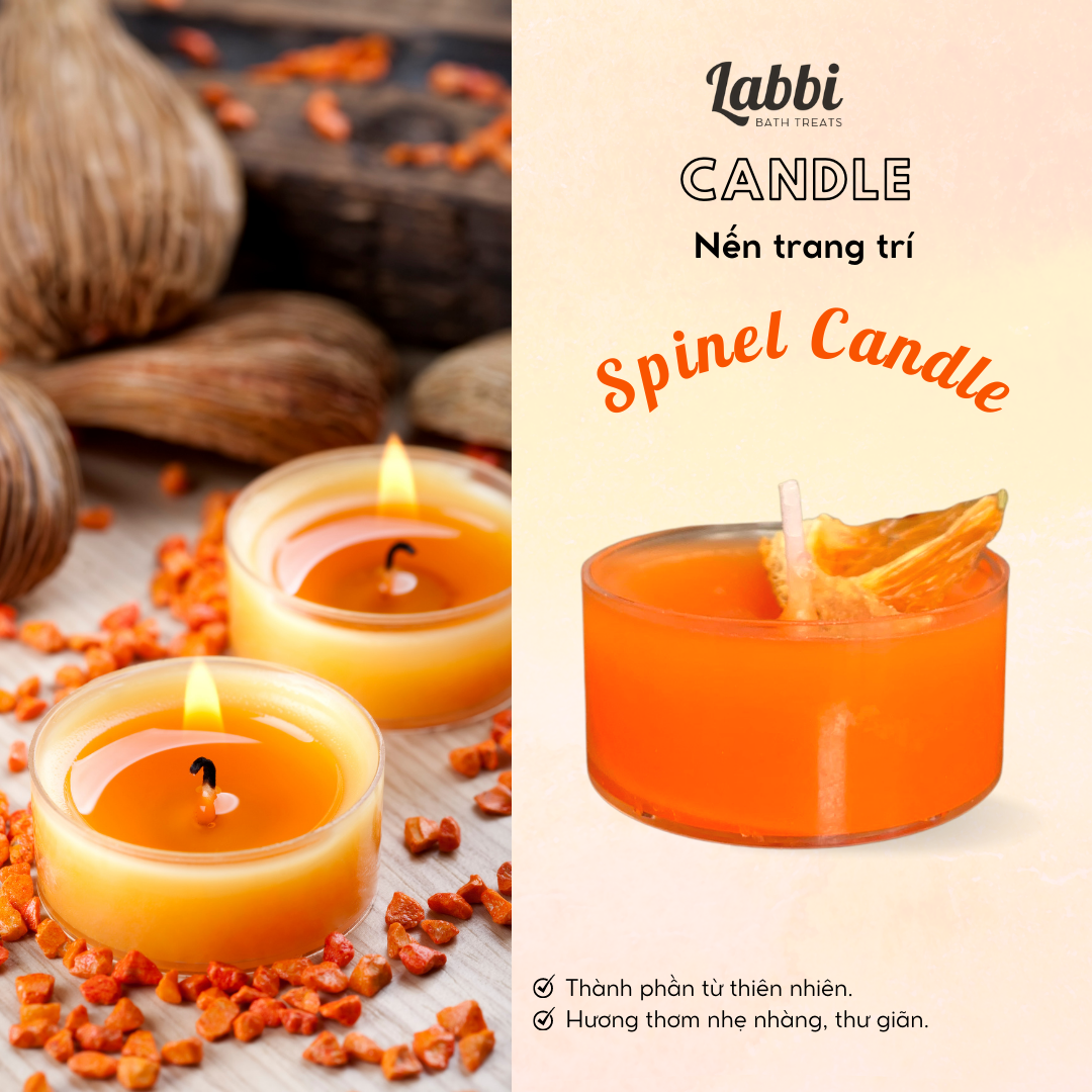 SPINEL CANDLE [Labbi] Nến trang trí / Candle