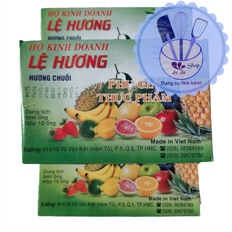 Tinh dầu chuối - Hộp 10 ống