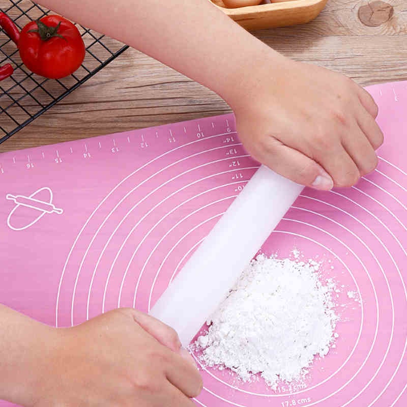 Dụng cụ cán bột (lăn bột) nhựa - Có 4 size