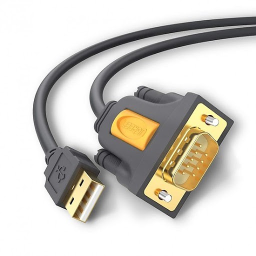 Cáp USB to Com RS232 DB9 chính hãng Ugreen 20211 dài 1.5m