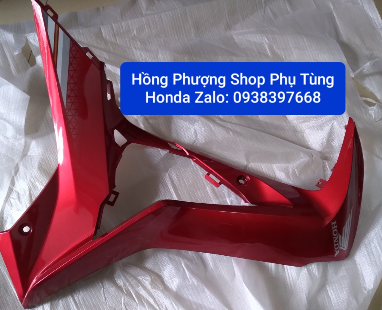Cánh Yếm Phải  cho xe Future 125 màu đỏ đời 2019