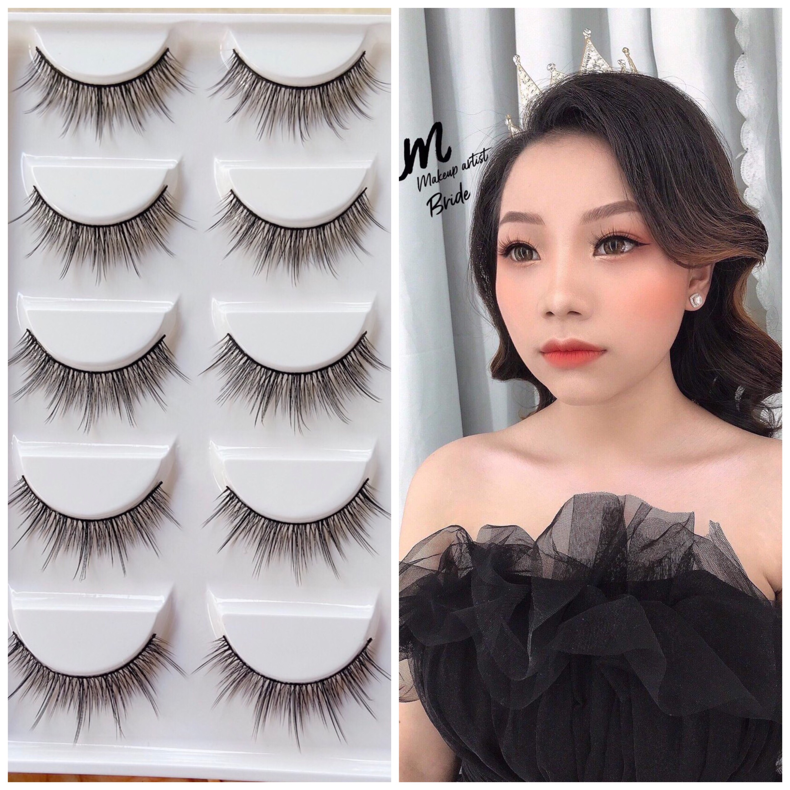 Lông Mi Giả 5D ( 5 Cặp ) Nhiều Mã