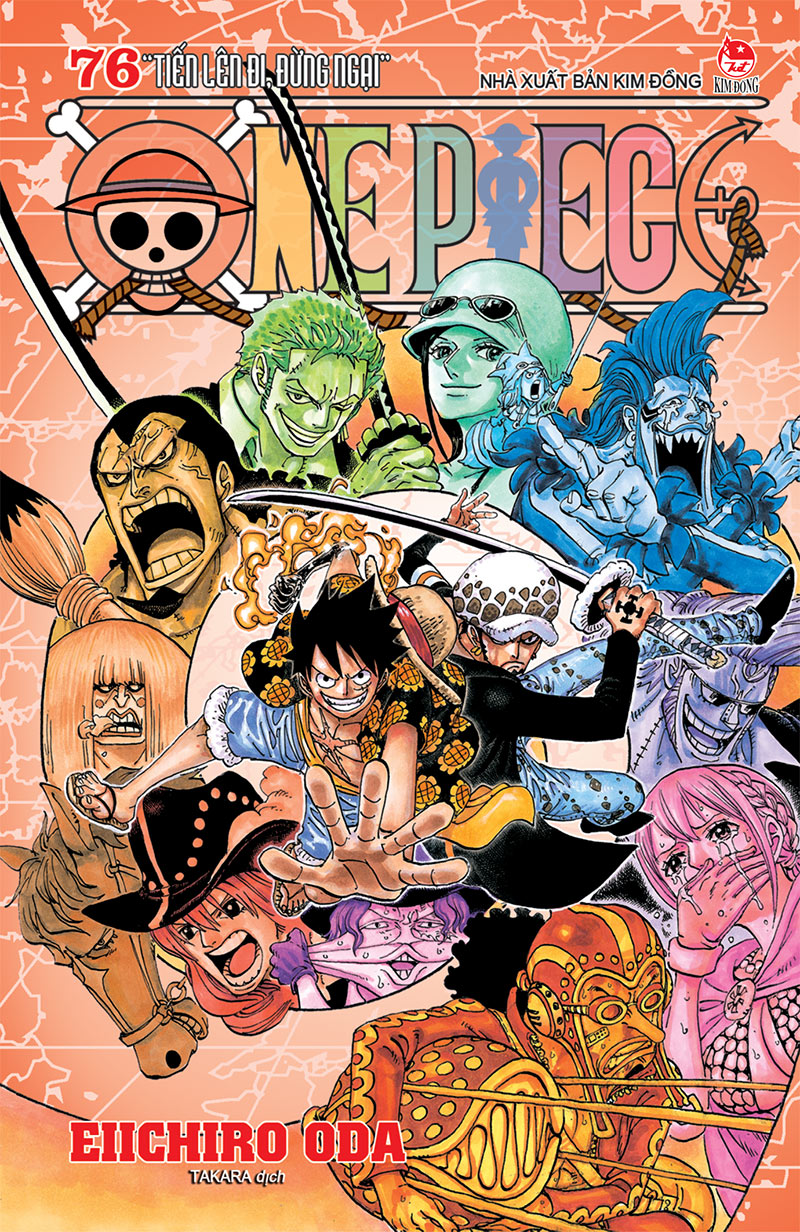 Kim Đồng - One Piece - Tập 76 (bìa rời)