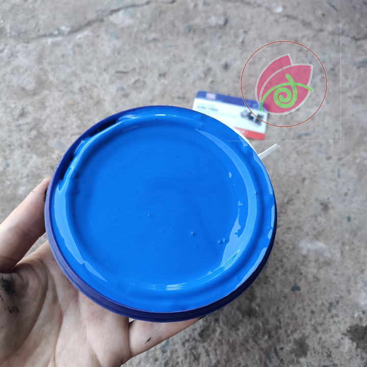 [Sơn chậu] Ve màu xanh dương Galant 1kg