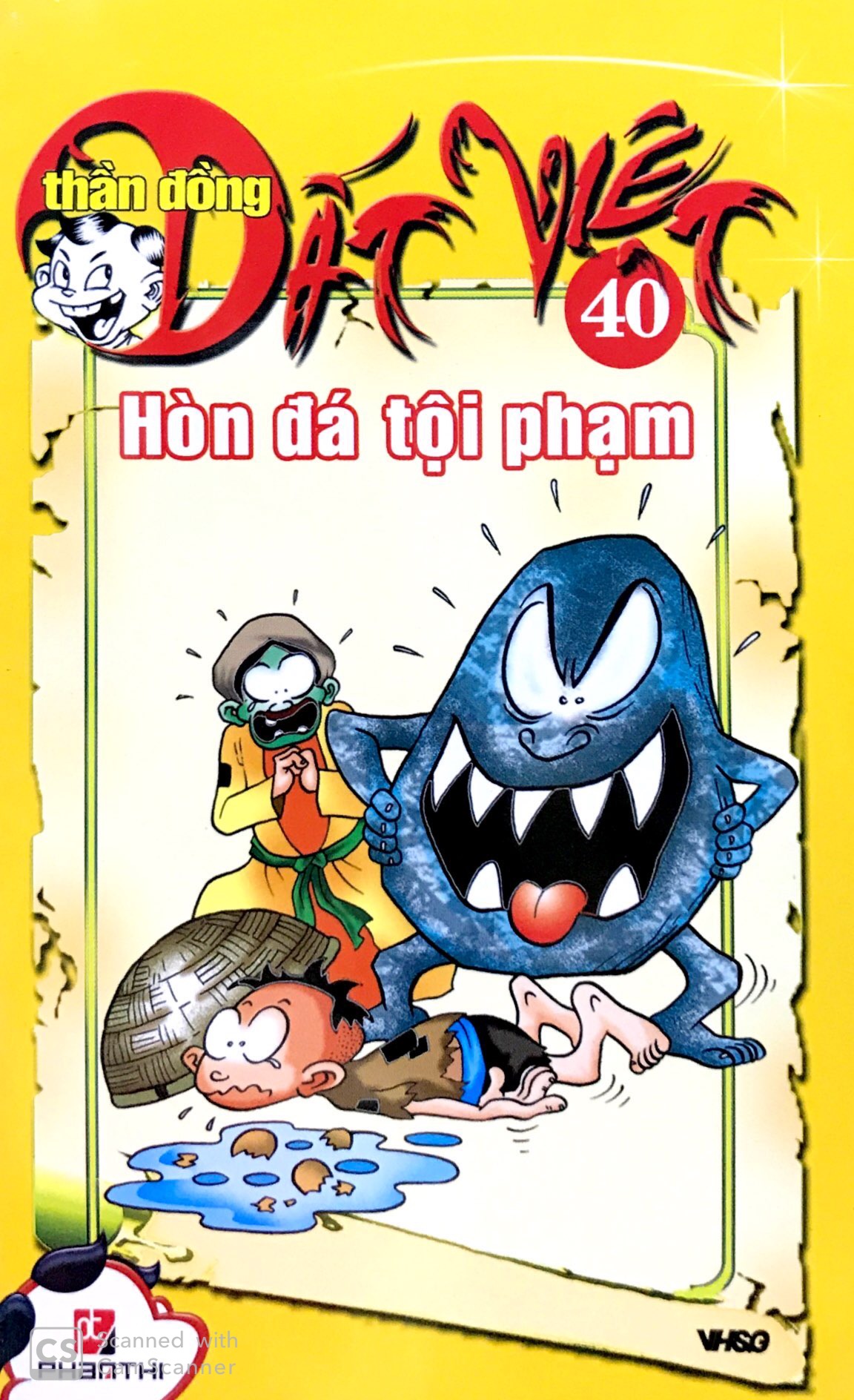 Sách Fahasa - Thần Đồng Đất Việt 40 - Hòn Đá Tội Phạm