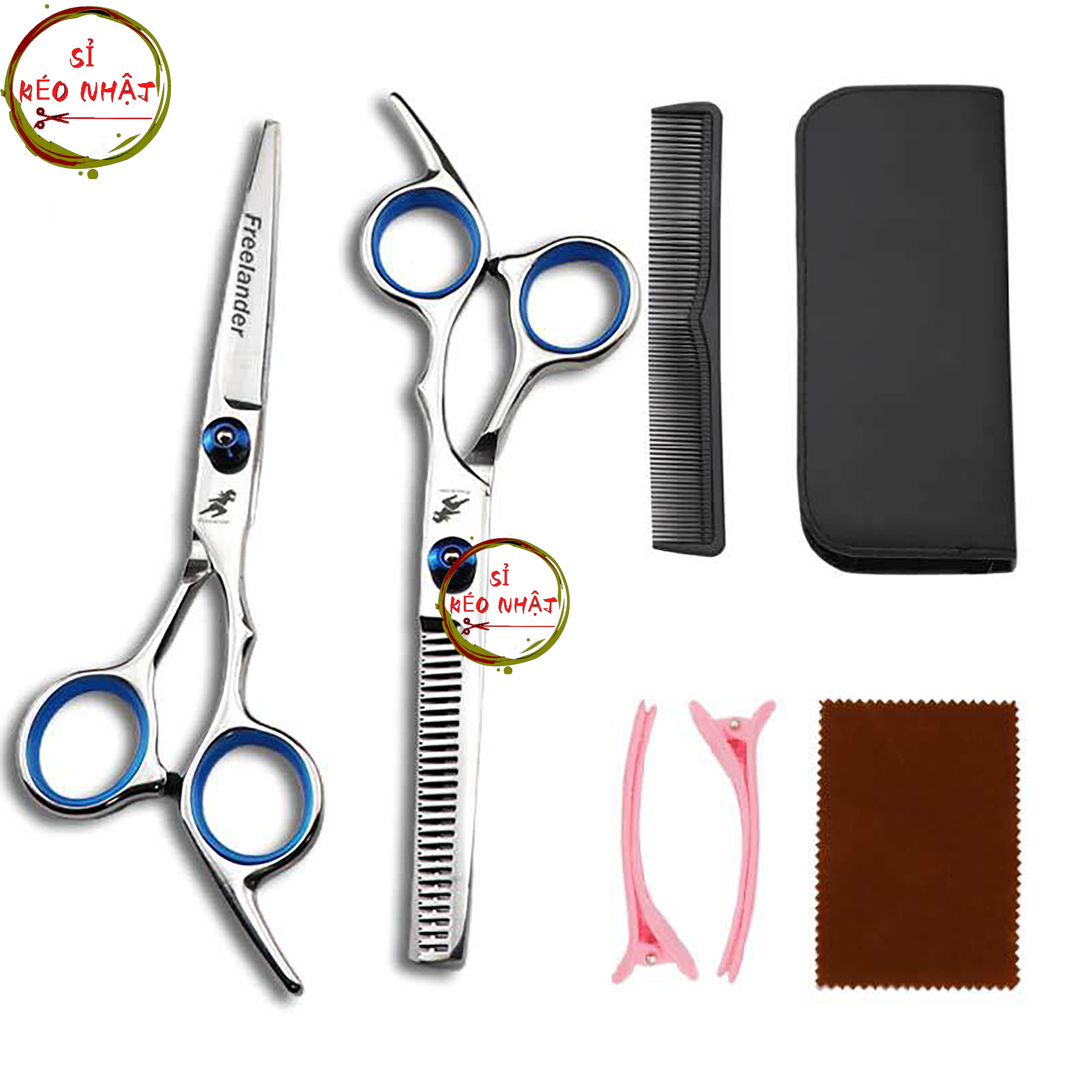 Bộ kéo cắt tóc Nhật Bản cao cấp CX01 [Kéo cắt tóc tại nhà]