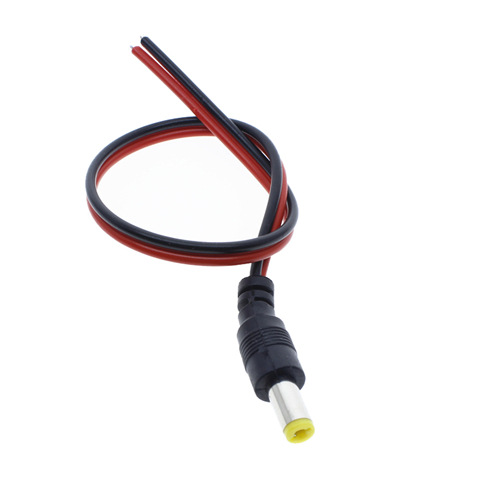 Jack nguồn dc 5.5 x 2.1mm đực cái có dây nối