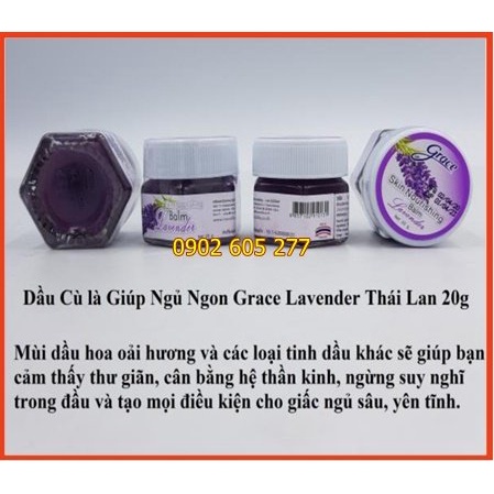 [Combo] 12 Dầu cù là ngủ ngon Thái Lan 20gr
