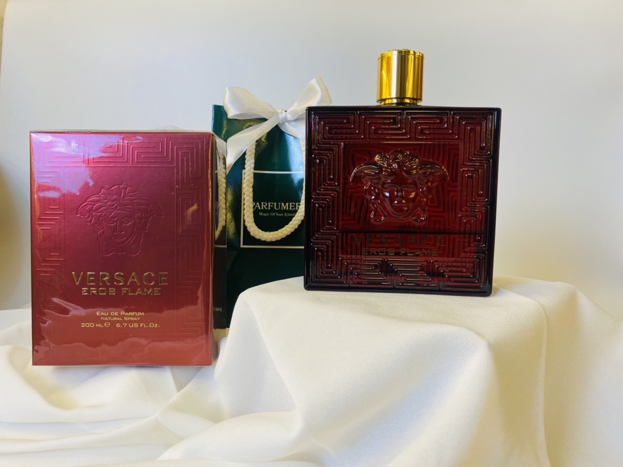 [Fullbox 100ml] Nước hoa nam authentic Eros Flame EDP