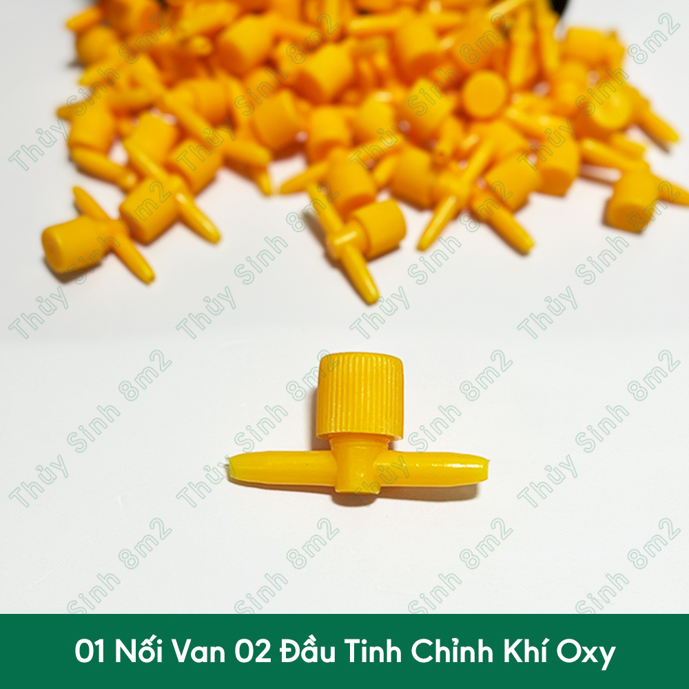 Van Oxy, Van Khóa Oxy, Phụ Kiện Máy Sủi Oxy Hồ Cá | 8m2